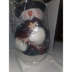 Avon Let It Snow Bouncy Snowman New In Box